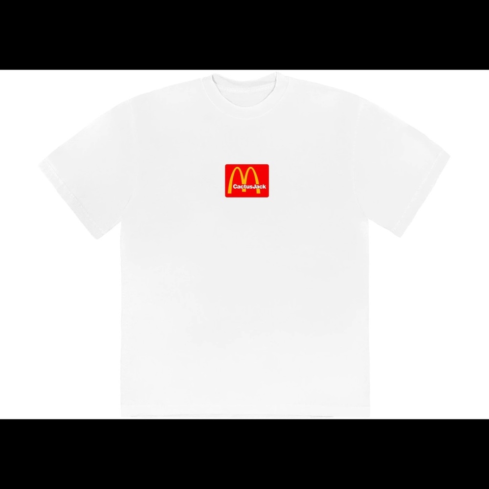 Travis Scott x McDonald’s White Sesame Tee
